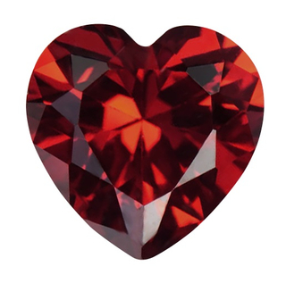 Synthetic Ruby - Corundum Pear - red #8 (HS) 