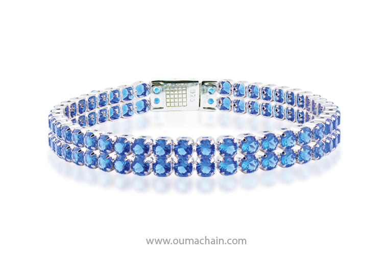 925 Sterling Silver Bracelet - SBC2SRD16000