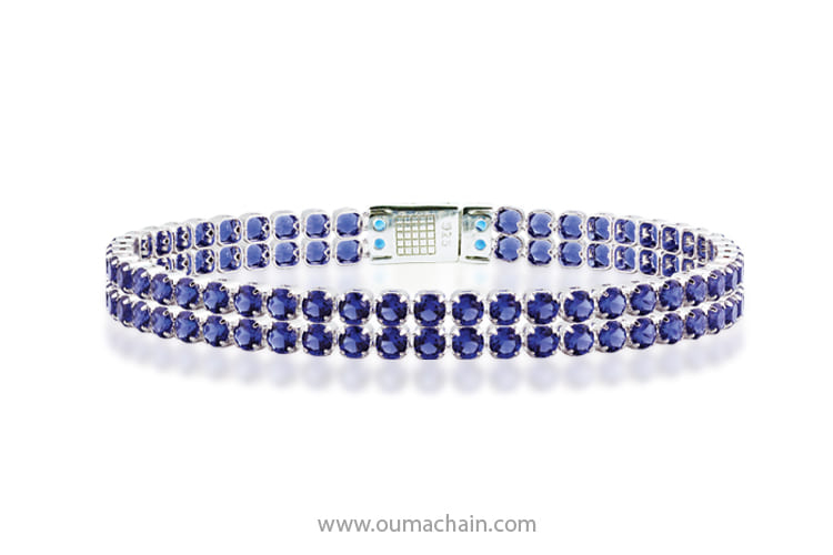 925 Sterling Silver Bracelet - SBC2SRD16000