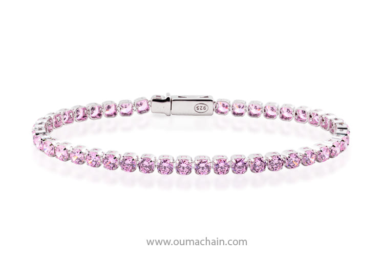 925 Sterling Silver Bracelet - SBC1SRD16000