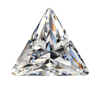 Cubic Zirconia - Triangle - White (TSP) 