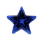 Synthetic Sapphire - Corundum Star - Blue #35 (SS)
