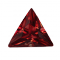 Synthetic Ruby - Corundum Triangle - red #8 (TS) 