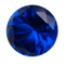 Synthetic Sapphire - Corundum Round - Blue #35 (RS)
