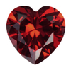 Synthetic Ruby - Corundum Pear - red #8 (HS) 